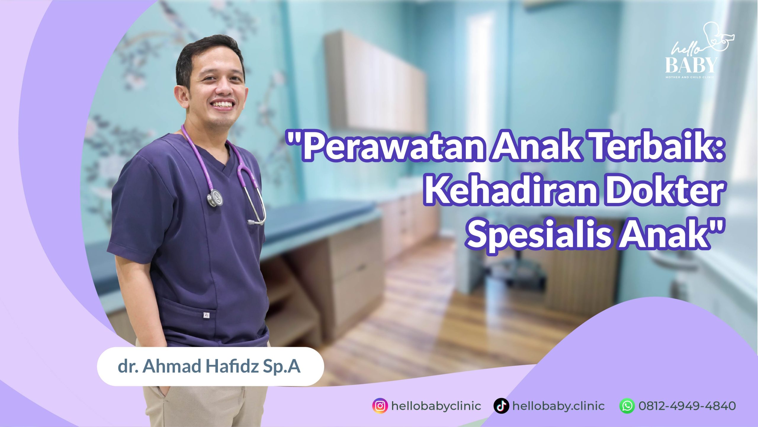 Layanan Poliklinik Anak Sakit di Cibeunying Kaler Bandung - Klinik Hello Baby