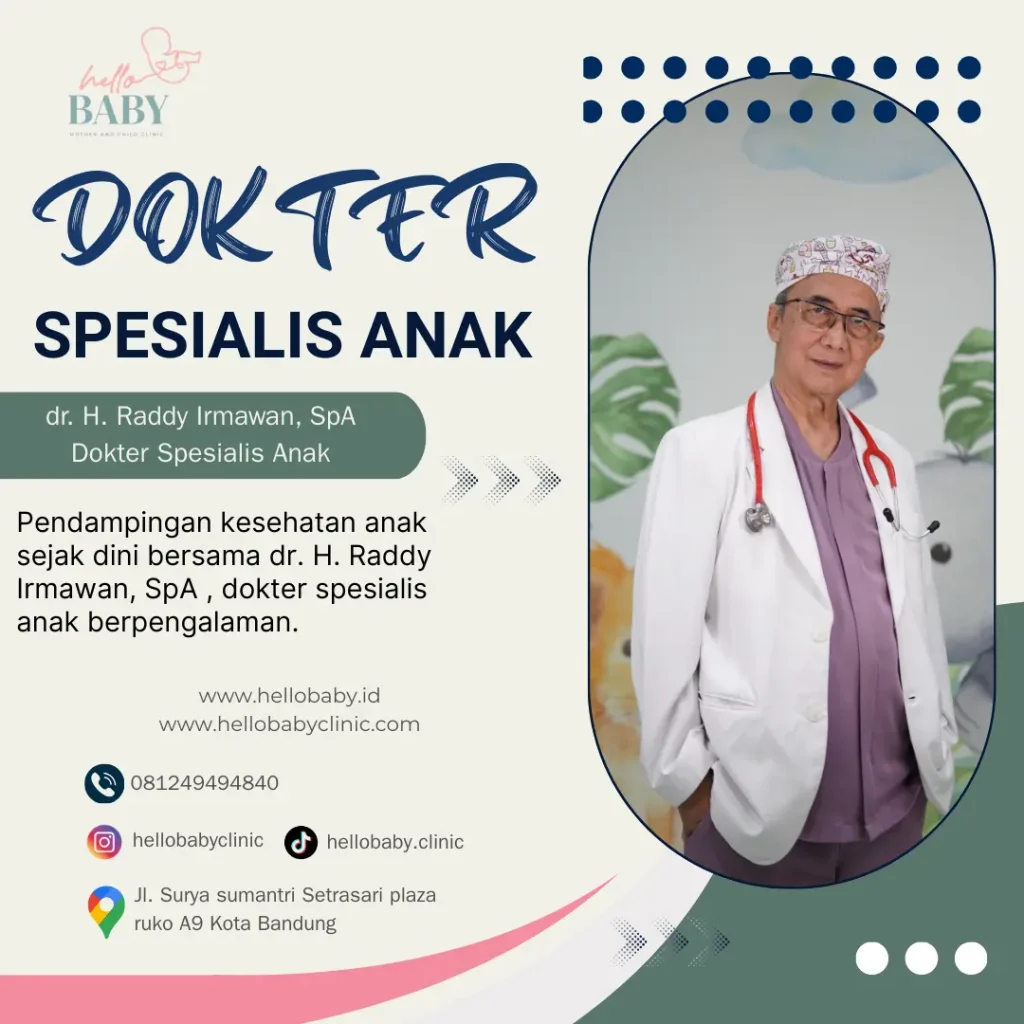 Dokter Anak Bandung Terdekat - dr. H. Raddy Irmawan, SpA
