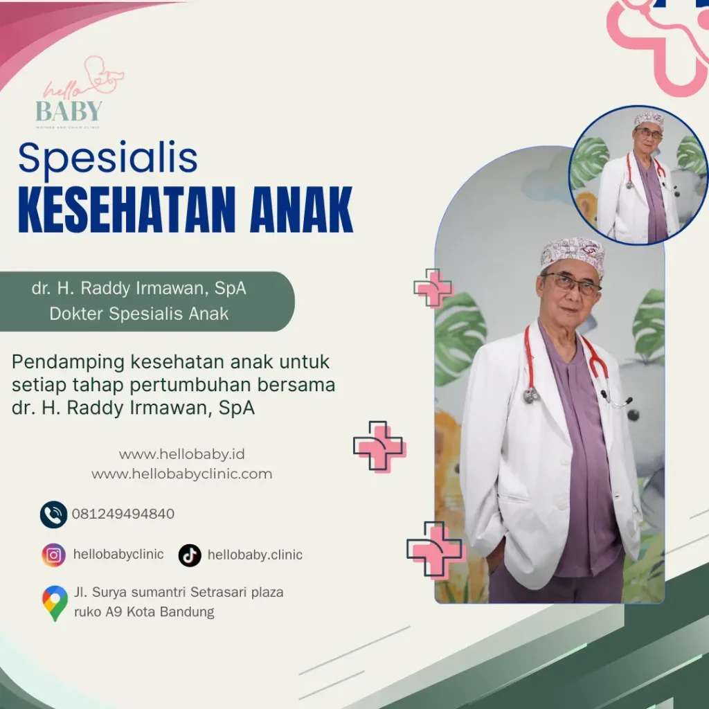 Dokter Anak Terbaik di Bandung - dr Raddy Irmawan, SpA
