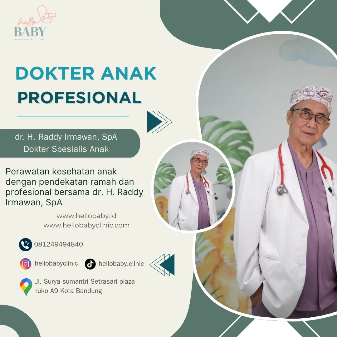 Dokter Spesialis Anak Bandung Terpercaya – dr. H. Raddy Irmawan, SpA