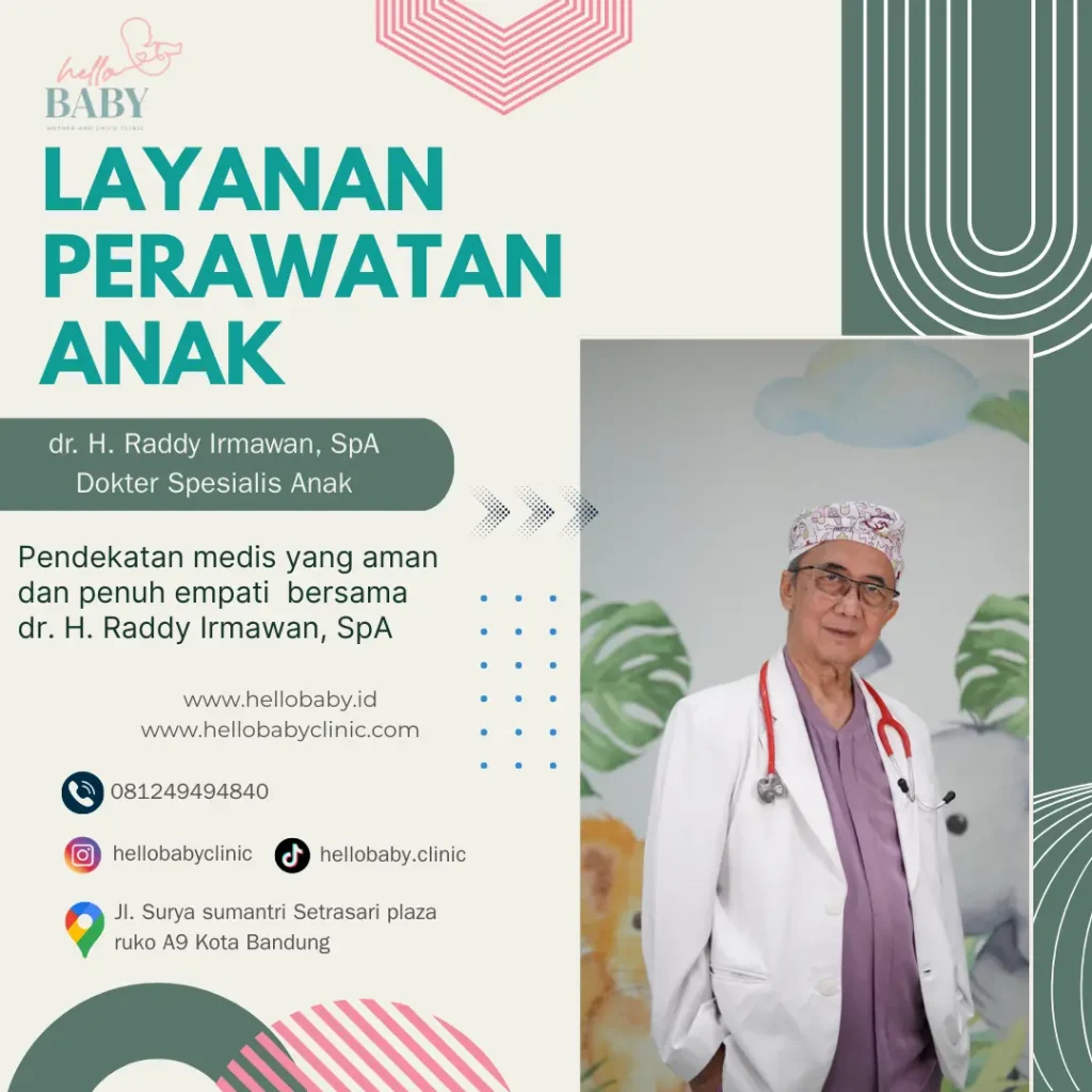 Dokter Tumbuh Kembang Anak di Bandung – dr. H. Raddy Irmawan, SpA