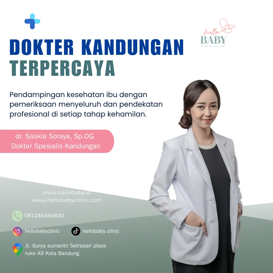 Dokter Kandungan di Bandung - dr Saskia Soraya, SpOG