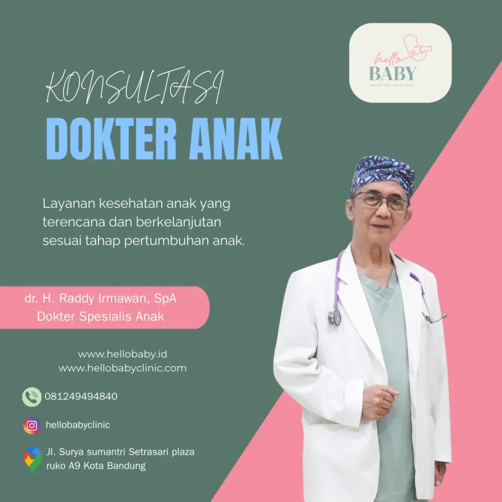 Dokter Spesialis Anak di Bandung yang Bagus - dr Raddy Irmawan, SpA