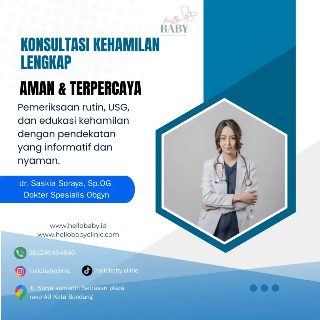 dokter kandungan bagus di Bandung - dr Saskia Soraya, SpOG
