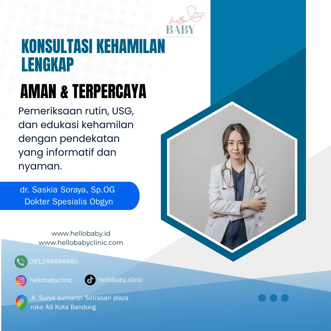 dokter kandungan bagus di Bandung - dr Saskia Soraya, SpOG