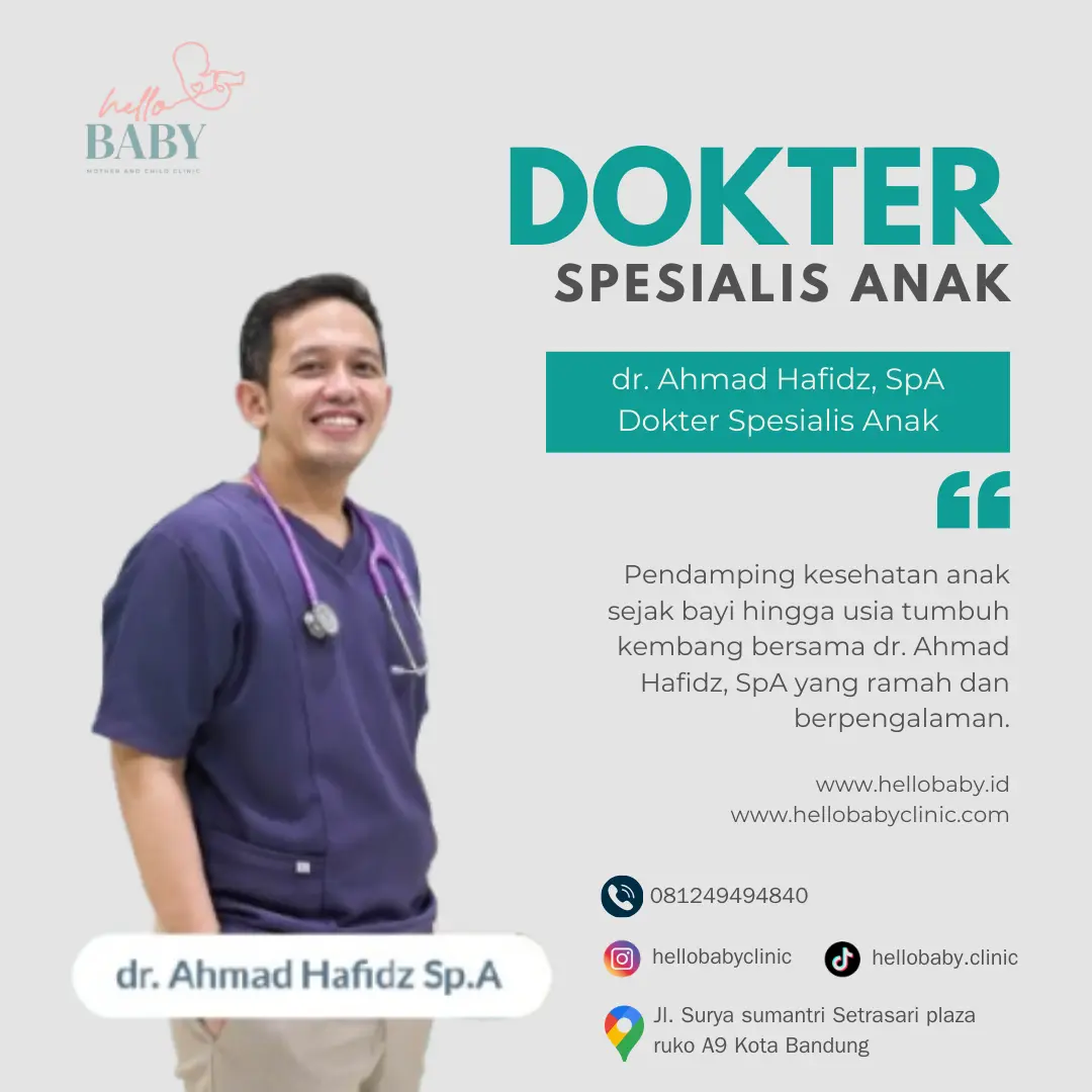 Dokter Spesialis Anak Terbaik Bandung - Klinik Hello Baby