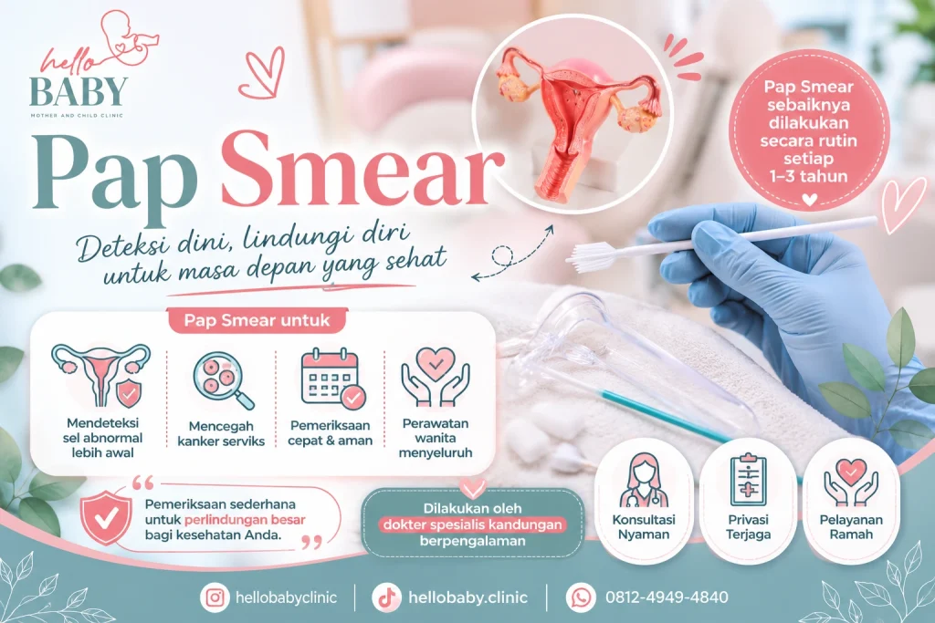 Pap Smear Setrasari Bandung - Klinik Hello Baby