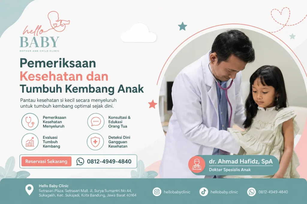 Dokter Anak Surya Sumantri Bandung Hello Baby Clinic